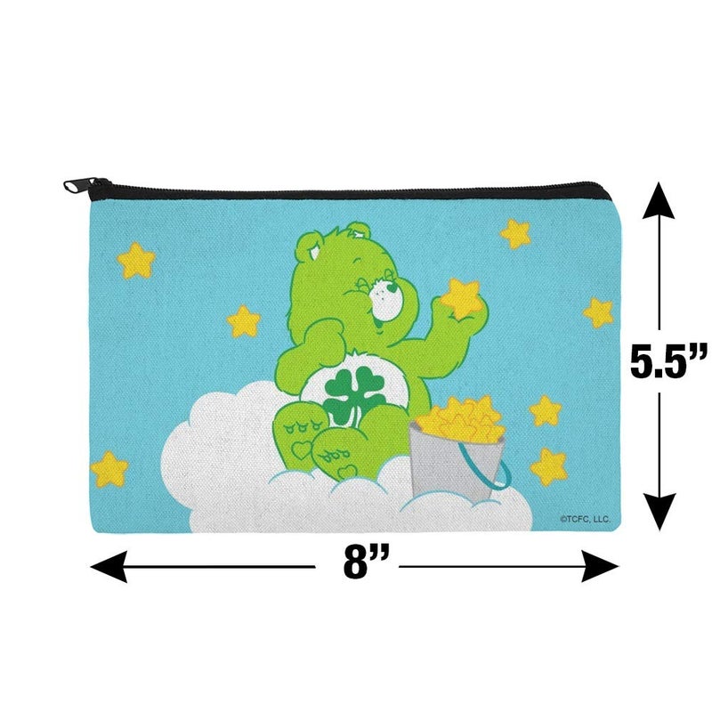 GRAPHICS & MORE Care Bears Good Luck Bear Makeup Cosmetic Bag Organizer Pouch - Image 4